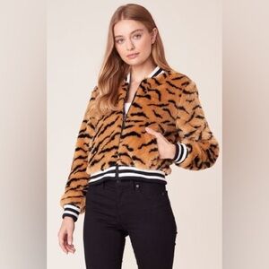 Jack by BB Dakota faux tiger jacket